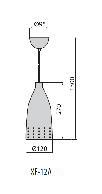 XF-12A светильник подвесной, Brilum