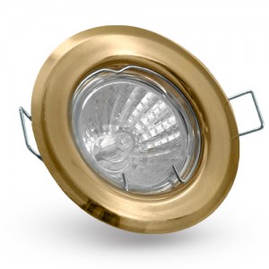 Светильник точечный ALPE 16 античное золото, Brilum