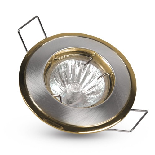 Светильник точечный DL-31 матовое серебро/золото, Brilum