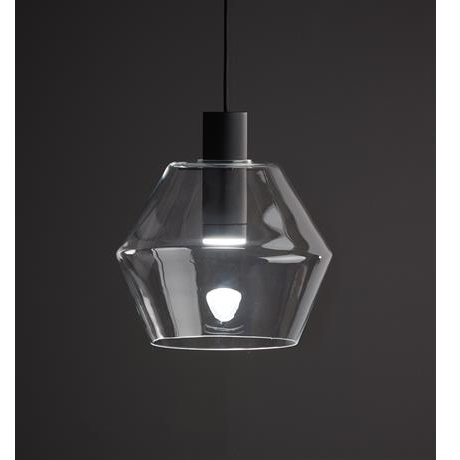 Светильник подвесной DIAMENT прозрачный/черный 107459, Markslojd