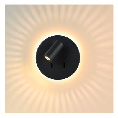 Светильник BENTJER 79201/09/30 черный Lucide