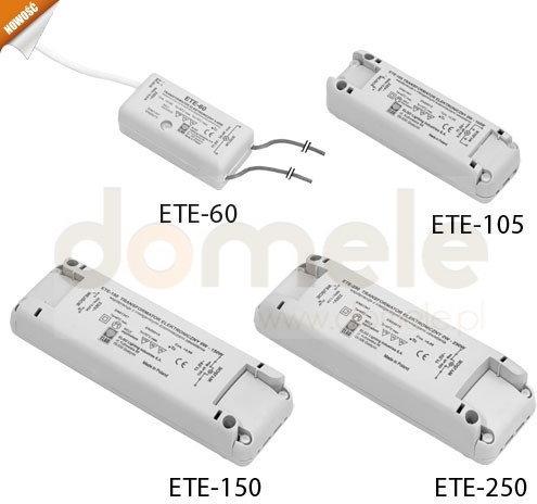 Трансформатор электронный ETE-0-150W 12V AC IP44, ELGO
